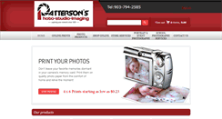 Desktop Screenshot of pattersonscamera.com